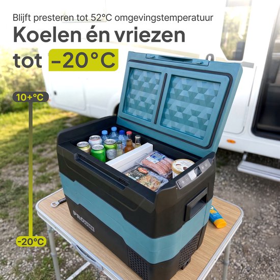 Pro-User CoolX 40 Compressor Koelbox 40L – Dual Zone – 12V/24V/230V