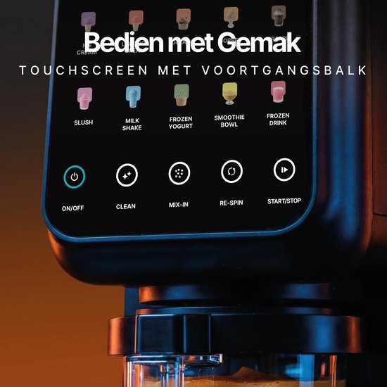 Seeger MultiCream 10-in-1 IJsmachine – Incl. 3 EasyCups – Zwart