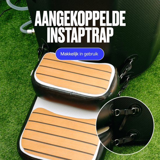 OPTIMICE IJsbad Barrel PRO – Opvouwbaar – Incl. Thermometer & Draagtas