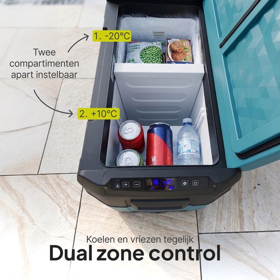 Pro-User CoolX 40 Compressor Koelbox 40L – Dual Zone – 12V/24V/230V