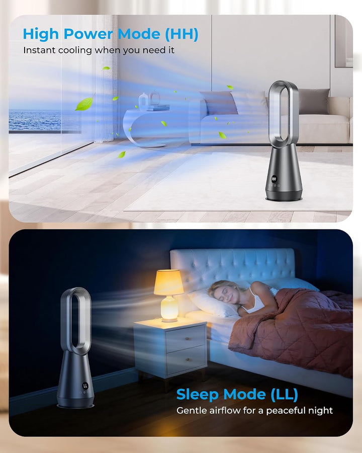 Bladloze Torenventilator met Afstandsbediening