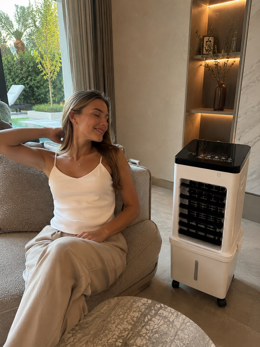 FrostAir™ 3-in-1 — Fluisterstille Airco 60dB voor Slaapkamer