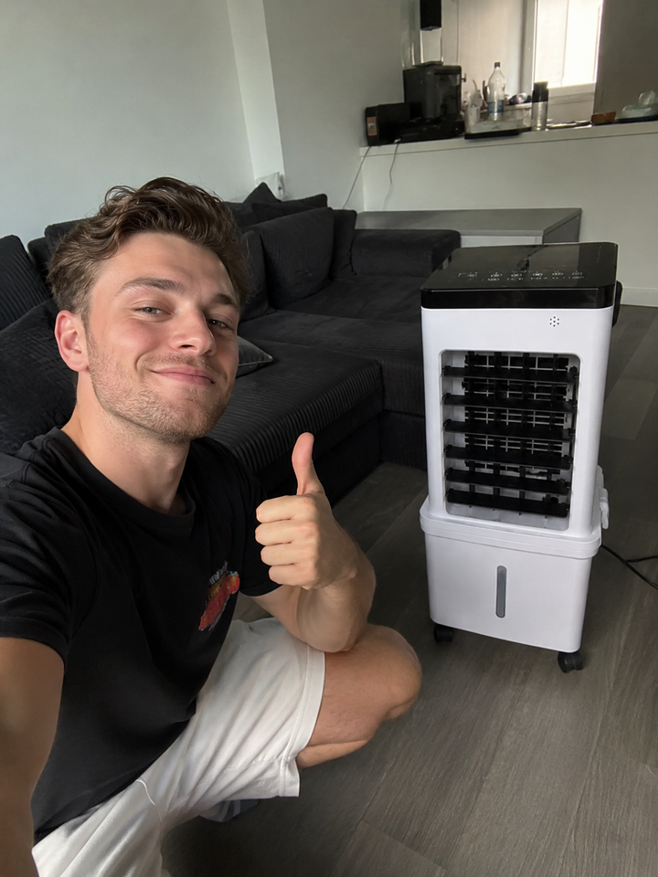 FrostAir™ 3-in-1 — Fluisterstille Airco 60dB voor Slaapkamer