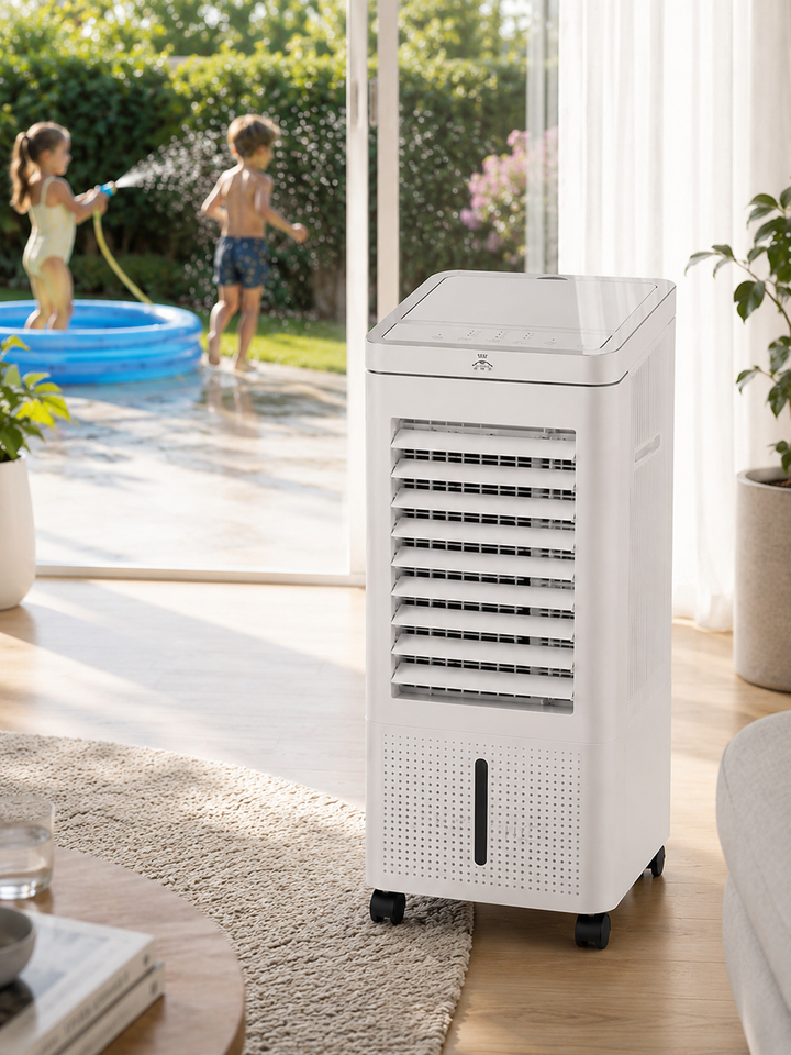 Coldest Breeze™ Max — Krachtige Airco 25 m² Slaapkamer & Kantoor