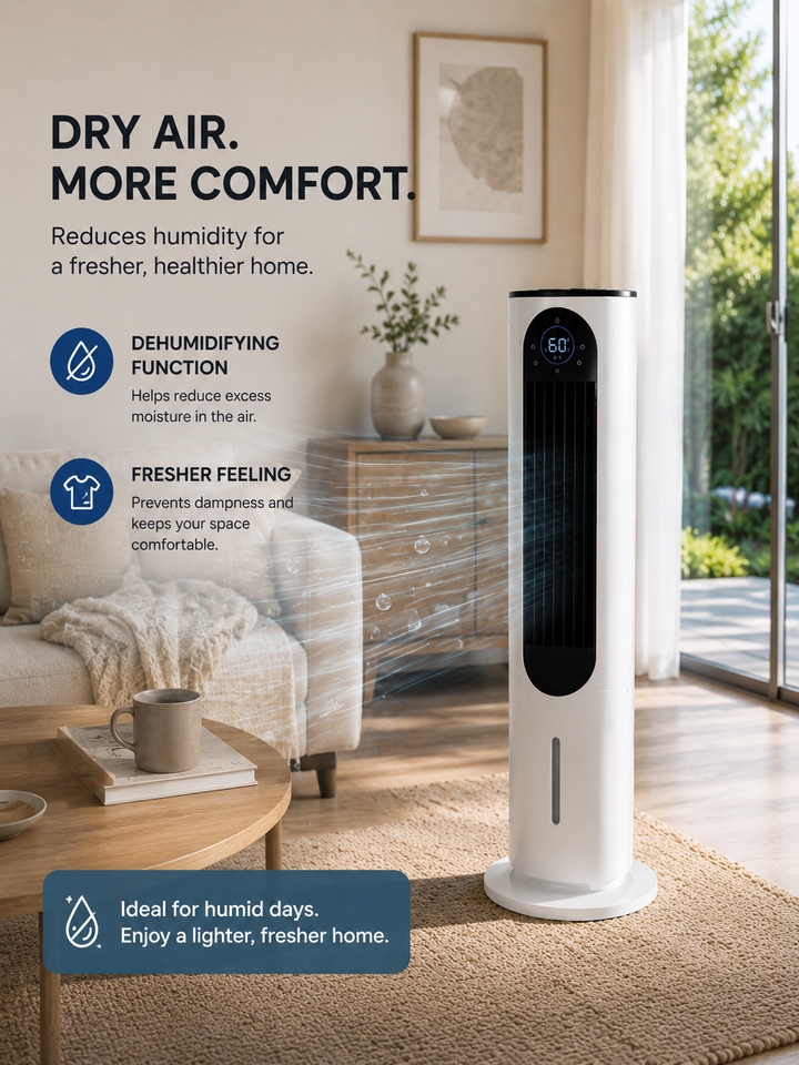 Draagbare Staande Airco Premium — 30 m² Pro Koeling