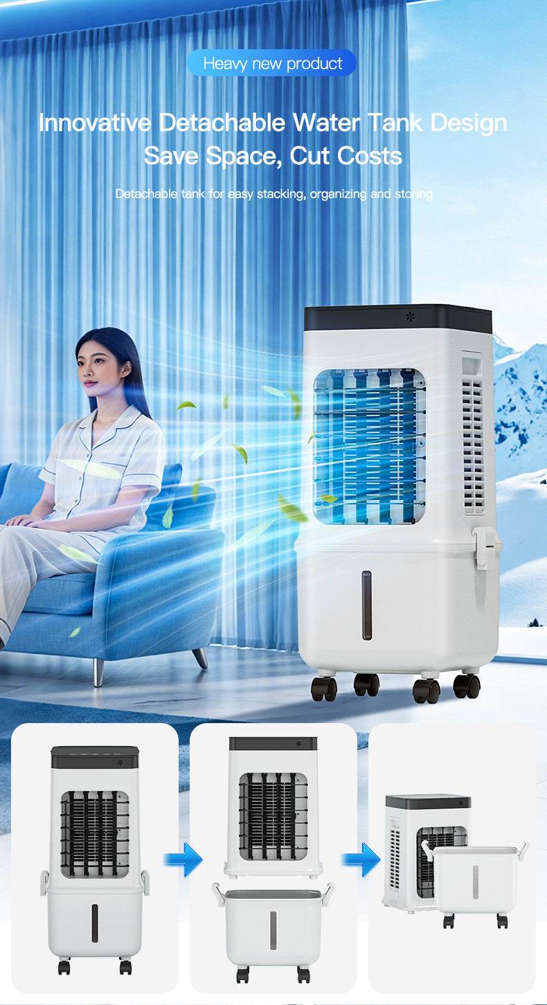 Coldest Breeze™ Pro — Airco 9000 BTU 4-in-1 Fluisterstil