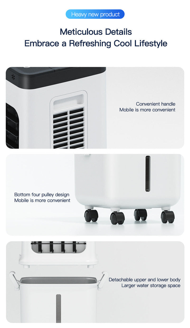 Coldest Breeze™ Pro — Airco 9000 BTU 4-in-1 Fluisterstil