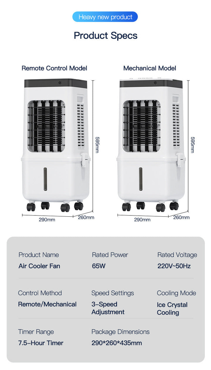 Coldest Breeze™ Deluxe — Airco 4-in-1 met Afstandsbediening